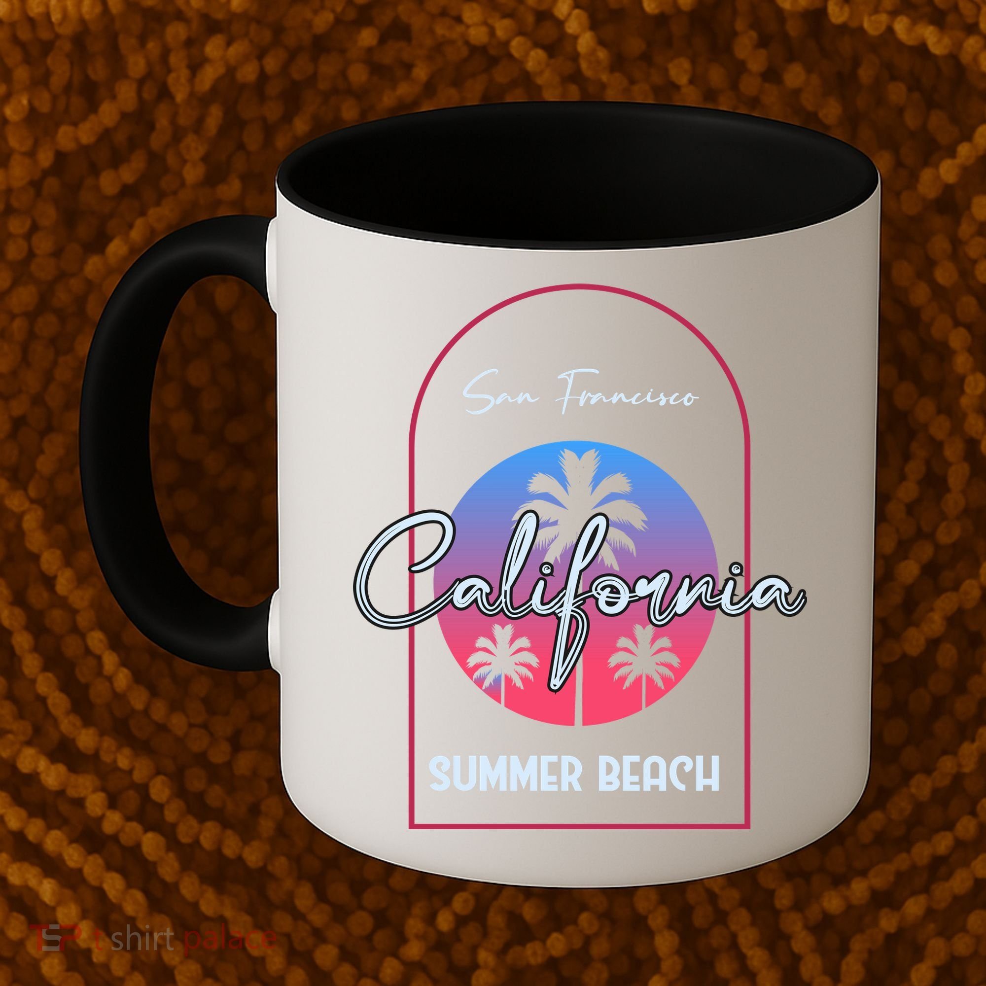 San Francisco California Summer Beach Coffee Mug