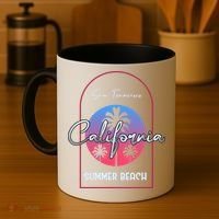 San Francisco California Summer Beach Coffee Mug thumb 4