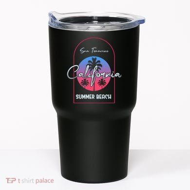 San Francisco California Summer Beach Tumbler