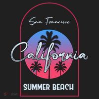 San Francisco California Summer Beach Tumbler thumb 3