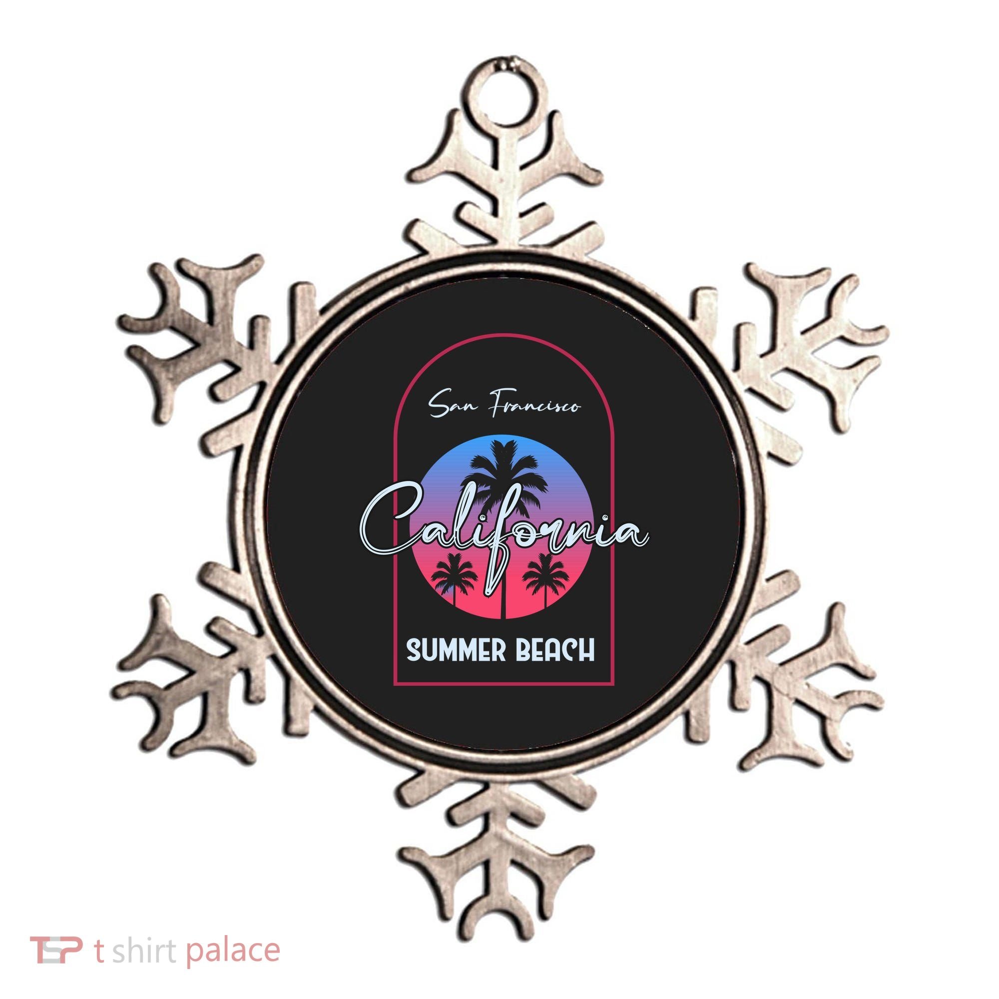 San Francisco California Summer Beach Ornament