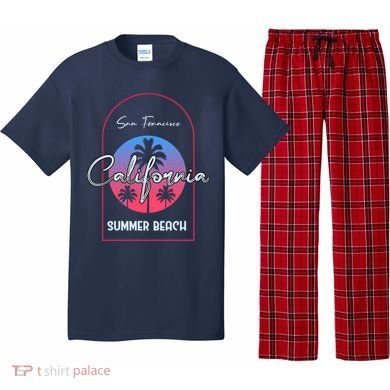 San Francisco California Summer Beach Pajama Set