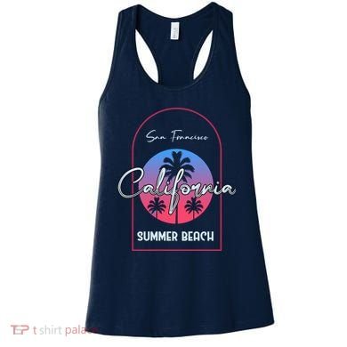 San Francisco California Summer Beach Women's Tank Top