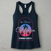 San Francisco California Summer Beach Women's Tank Top thumb 3