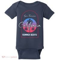 San Francisco California Summer Beach Baby Bodysuit thumb 0