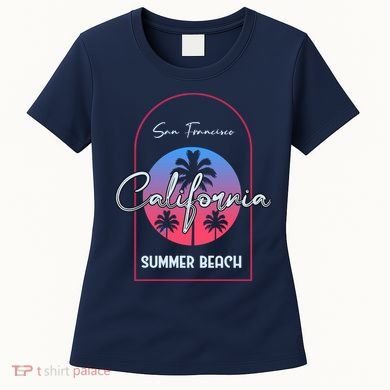 San Francisco California Summer Beach Women's T-Shirt