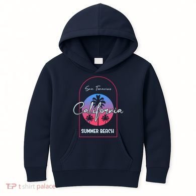 San Francisco California Summer Beach Kids Hoodie