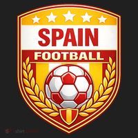 Spain Football Crest Soccer Ball Badge Shield Women's Sweatshirt thumb 2