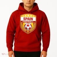Spain Football Crest Soccer Ball Badge Shield Hoodie thumb 2
