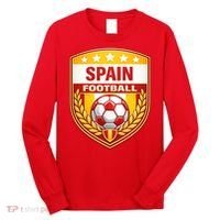 Spain Football Crest Soccer Ball Badge Shield Long Sleeve Shirt thumb 0