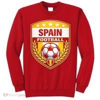 Spain Football Crest Soccer Ball Badge Shield Sweatshirt thumb 0
