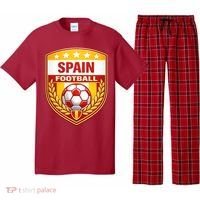 Spain Football Crest Soccer Ball Badge Shield Pajama Set thumb 0