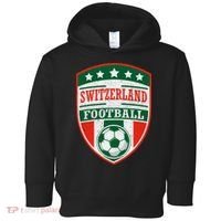 Switzerland Football Crest Soccer Ball Badge Shield Toddler Hoodie thumb 0