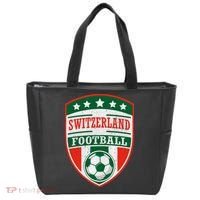 Switzerland Football Crest Soccer Ball Badge Shield Tote Bag thumb 0