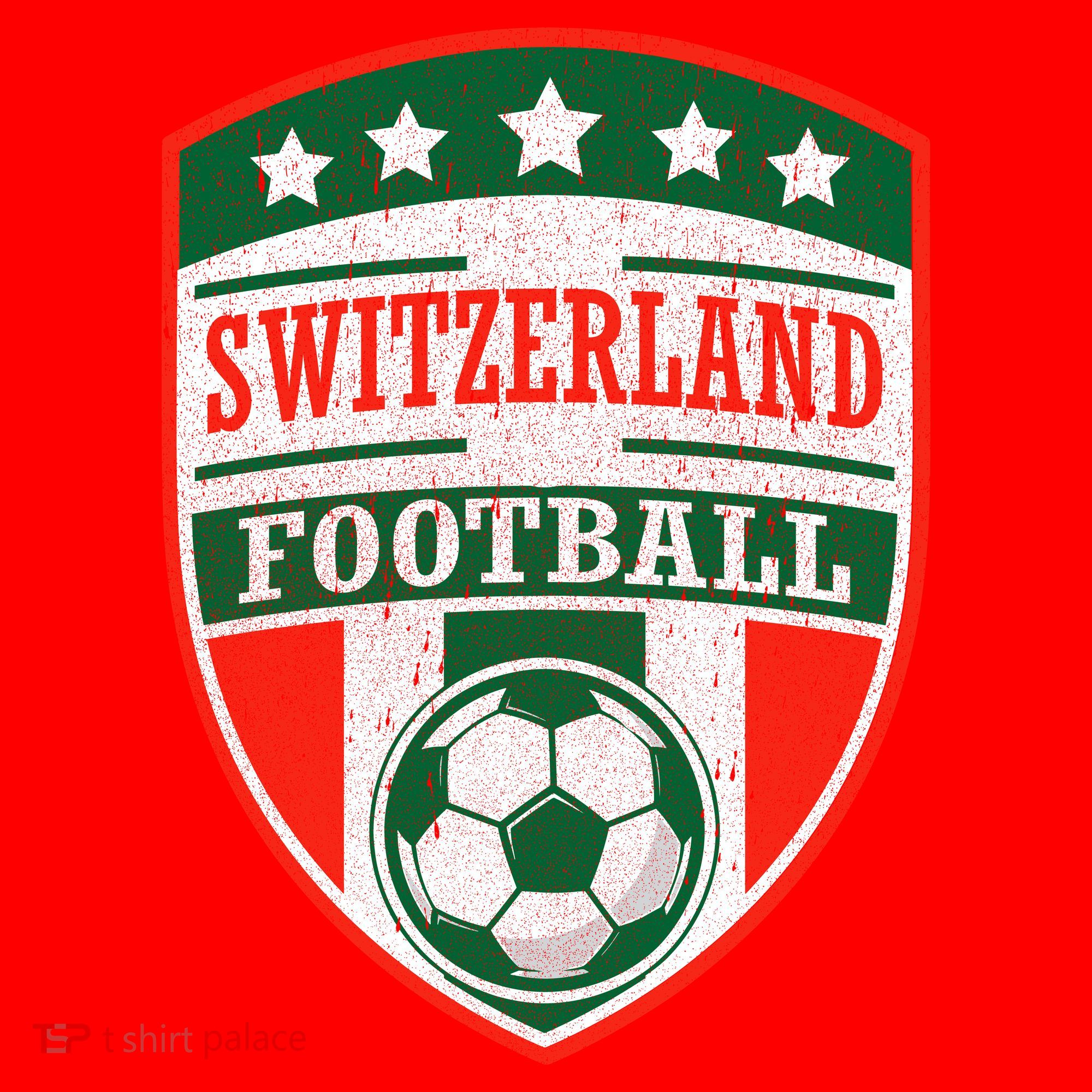 Switzerland Football Crest Soccer Ball Badge Shield Santa Hat