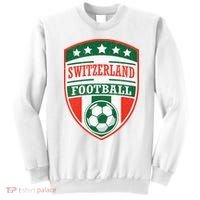 Switzerland Football Crest Soccer Ball Badge Shield Sweatshirt thumb 0
