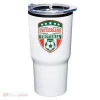 Switzerland Football Crest Soccer Ball Badge Shield Tumbler thumb 0