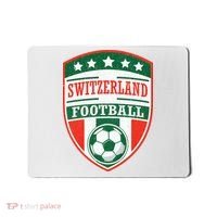 Switzerland Football Crest Soccer Ball Badge Shield Mousepad thumb 0