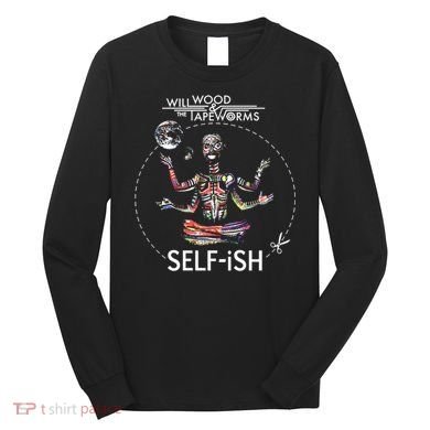 Selffish Funny Design Witty And Playful Humor Long Sleeve Shirt
