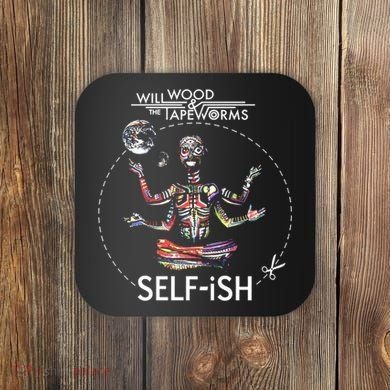 Selffish Funny Design Witty And Playful Humor Coaster
