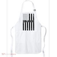 Semi Fascist Distressed USA American Flag Apron thumb 0