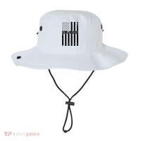 Semi Fascist Distressed USA American Flag Bucket Hat thumb 0