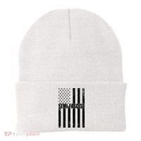 Semi Fascist Distressed USA American Flag Beanie thumb 0