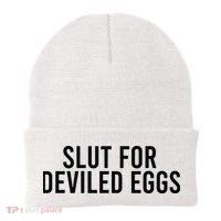 Slut For Deviled Eggs Beanie thumb 0