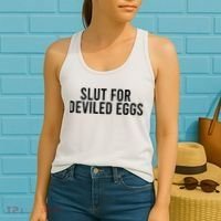 Slut For Deviled Eggs Women's Tank Top thumb 2
