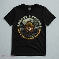 Smokeys Friends Dont Play With Matches T-Shirt thumb 5