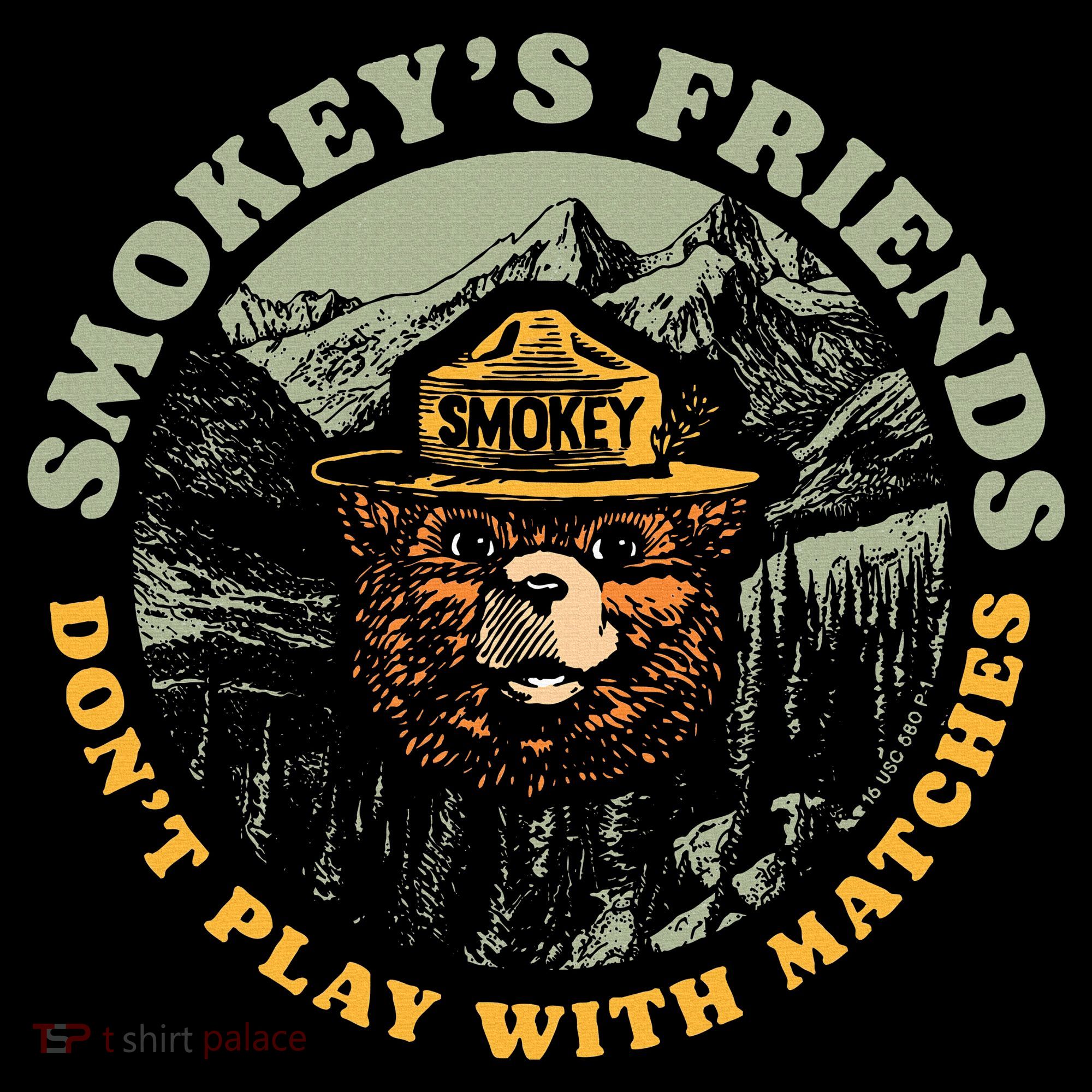 Smokeys Friends Dont Play With Matches Women's Hoodie