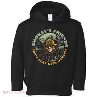 Smokeys Friends Dont Play With Matches Toddler Hoodie thumb 0