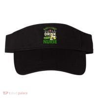 Safety First Drink With A Nurse Beer Drinking Team Saint Patrick's Day Visor thumb 0
