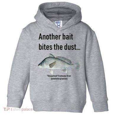 Sheepshead Freshwater Drum Toddler Hoodie