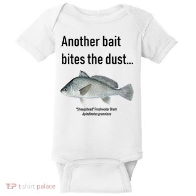 Sheepshead Freshwater Drum Baby Bodysuit