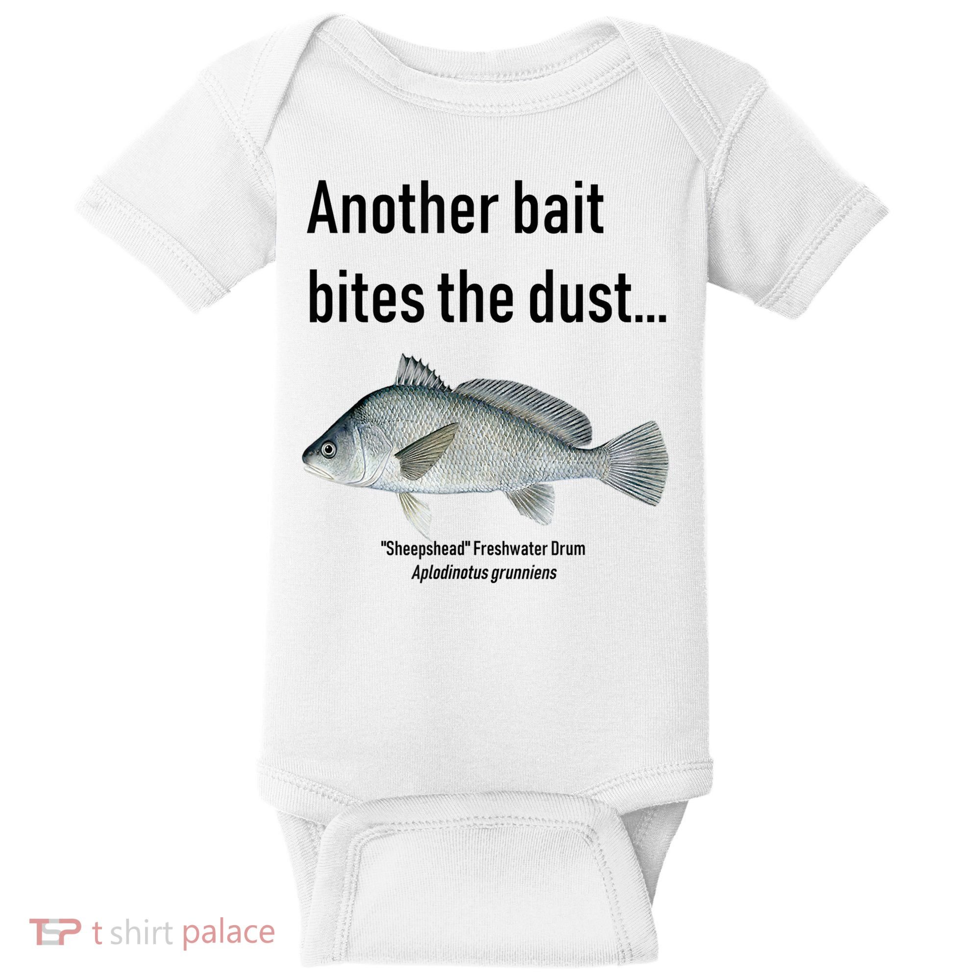 Sheepshead Freshwater Drum Baby Bodysuit