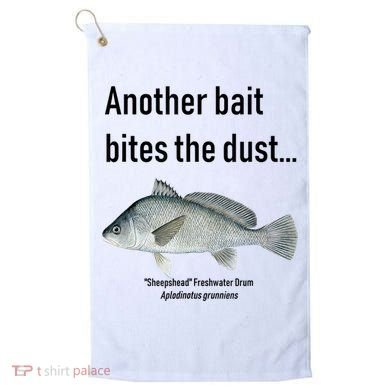 Sheepshead Freshwater Drum Golf Towel