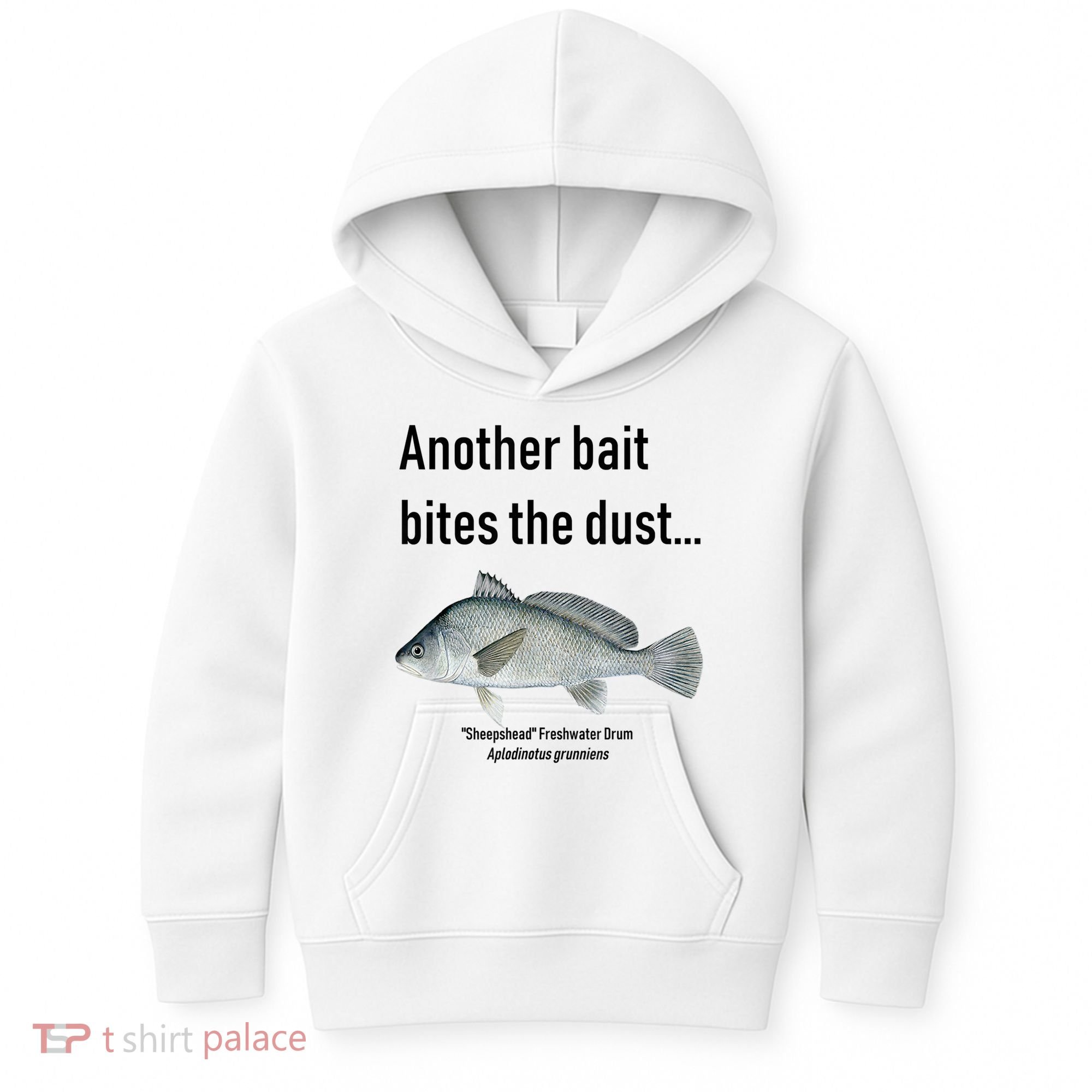 Sheepshead Freshwater Drum Kids Hoodie