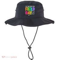 School Field Day Teacher I'm Just Here For Field Day Bucket Hat thumb 0