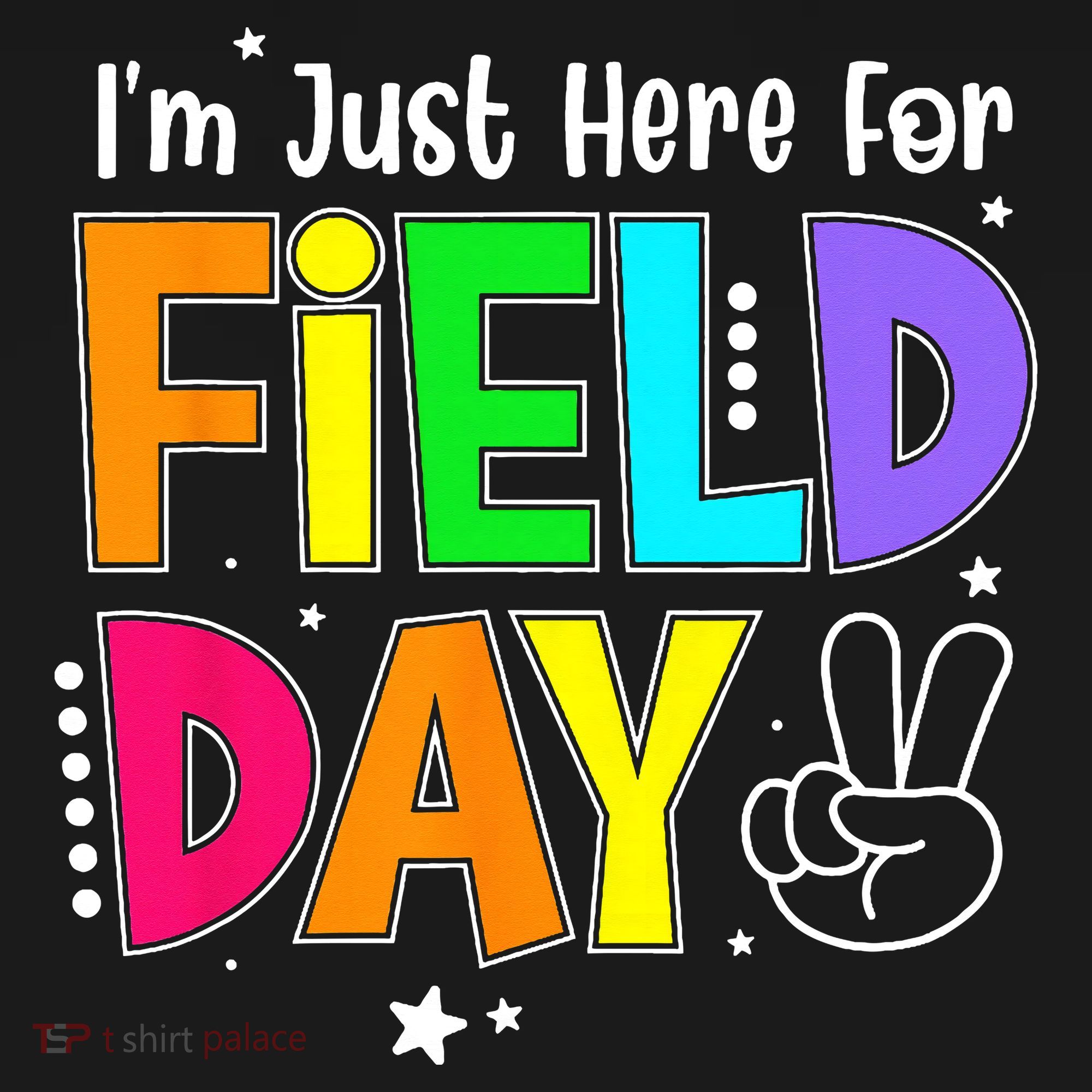 School Field Day Teacher I'm Just Here For Field Day Mousepad