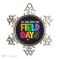 School Field Day Teacher I'm Just Here For Field Day Ornament thumb 0
