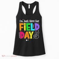 School Field Day Teacher I'm Just Here For Field Day Women's Tank Top thumb 0