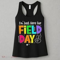 School Field Day Teacher I'm Just Here For Field Day Women's Tank Top thumb 3