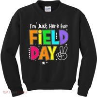 School Field Day Teacher I'm Just Here For Field Day Kids Sweatshirt thumb 0