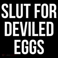Slut For Deviled Eggs Funny Ornament thumb 1
