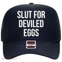 Slut For Deviled Eggs Funny Hat thumb 0