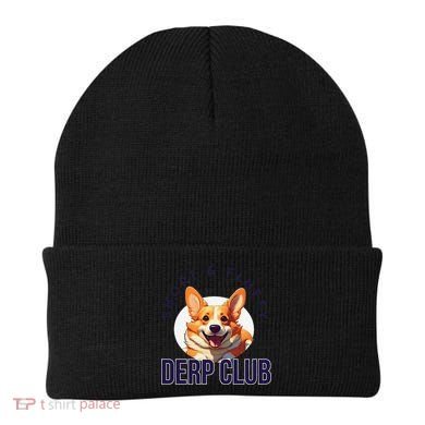 Short & Fluffy Derp Club For Corgis Beanie