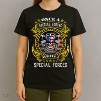 Special Forces De Oppresso Liber Green Beret Skull T-Shirt thumb 4