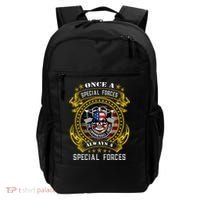Special Forces De Oppresso Liber Green Beret Skull Backpack thumb 0