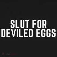 Slut For Deviled Eggs Funny Gag Gift christmas  Women's Long Sleeve Shirt thumb 2